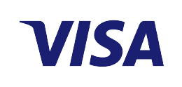 Visa logo - Wheelz Casino