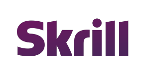 Skrill logo - Wheelz Casino