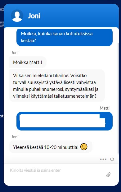 casinobud asiakaspalvelu