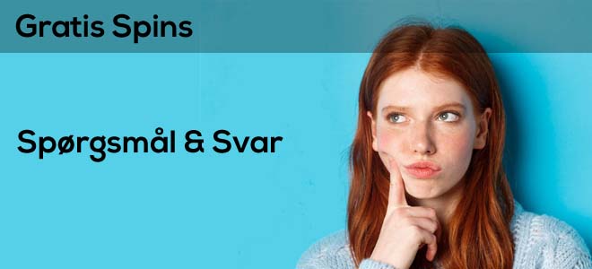ofte stillede spørgsmål om gratis spins