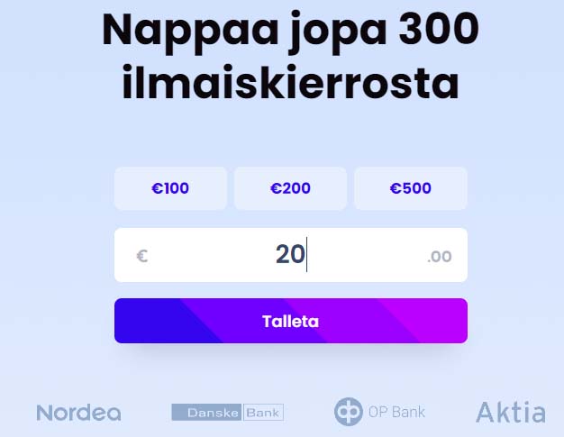 trickz talletuksen tekeminen
